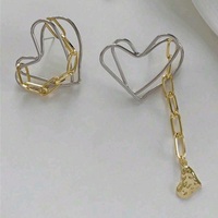 Heart Shaped Earrings  - Thumbnail 3