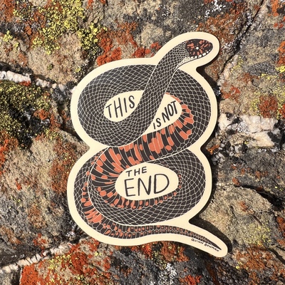 Sticker - This Is Not The End