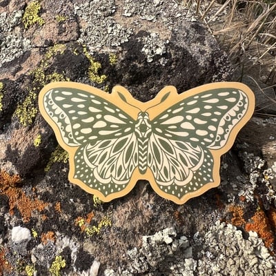 Sticker - earth moth