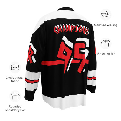 That's Rare! Hockey Jersey *Black