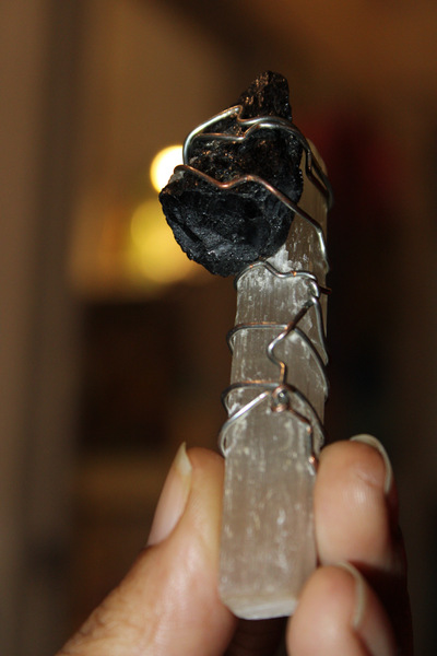 Bye BYE B.S. STICK By #BP {#1} SELENITE WAND