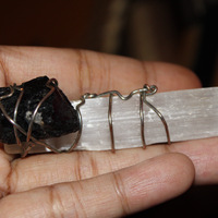 Bye BYE B.S. STICK By #BP {#1} SELENITE WAND - Thumbnail 4