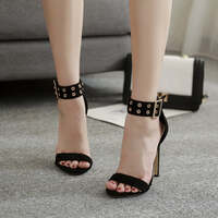 Elevate Your Style with Effortless Chic Sleek High-Heeled Sandals - Thumbnail 3