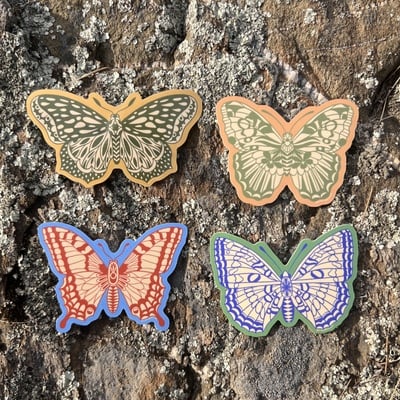 Sticker - moth bundle