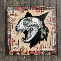 "The Warmonger" 8" Print on Wood - Thumbnail 3