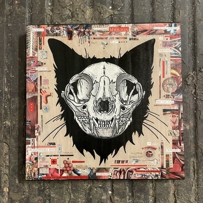 "the creep" 8" print on wood