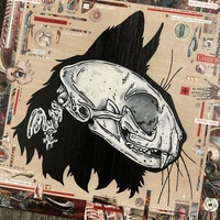 "The Egotist" 8" Print on Wood - Thumbnail 2