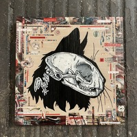 "The Egotist" 8" Print on Wood - Thumbnail 3