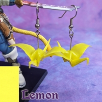 Origami Crane Earrings - Solid Colors Set - Thumbnail 4