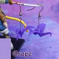 Origami Crane Earrings - Solid Colors Set - Thumbnail 7