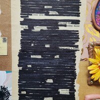 Poems, Prayers, and Promises mixed media art - Thumbnail 1