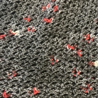 Emo Kylo Ren Shawl / Crescent shawl - Thumbnail 4