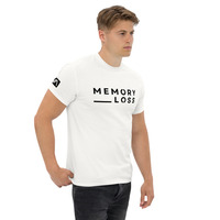 Memory Loss Logo Tee - WHITE [UNISEX] - Thumbnail 2