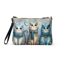 Christmas Kitty Wish   Crossbody bag - Thumbnail 2