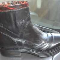 Handmade Black Calf Leather Side Zipper Jodhpur Boots - Thumbnail 3
