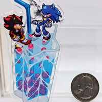 Acrylic Charm: Chaotic Berry Boba - Thumbnail 2