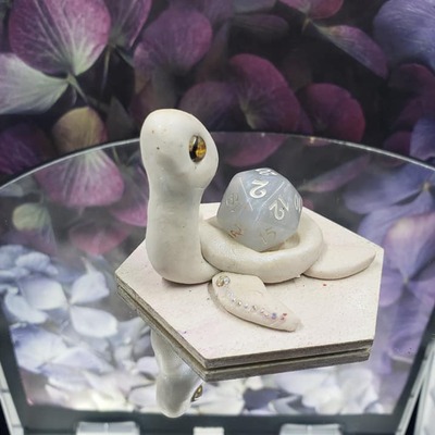 Shimmery turtle dice guardian