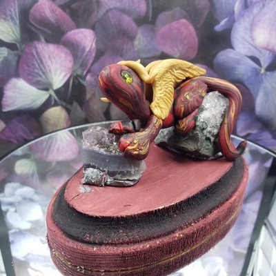 Amethyst cluster hoard