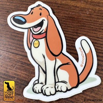 Scout (untold tales of bigfoot) sticker 3"x3"