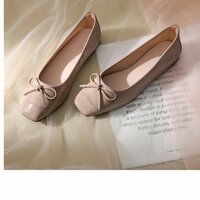 Butterfly Bow Flat Shoes for Women - Thumbnail 4