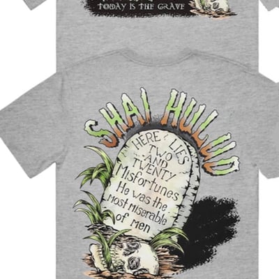 Today is the grave t-shirt - heather gray