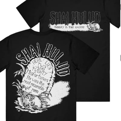 Today is the grave t-shirt - black