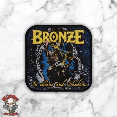 Bronze official woven patches