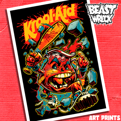 Krool-aid x art print - Thumbnail 1