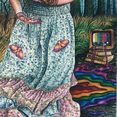 "grief" limited edition print