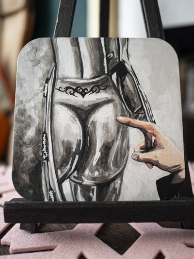 5x5 Rounded Square Paintings