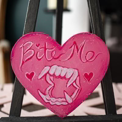 5in heart valentines