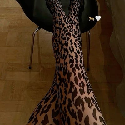 Cheetah print tights - Thumbnail 3