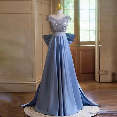 Sky Blue Ball Gown Formal Dress, Evening Dress,Prom Gowns,Prom Dresses Z72