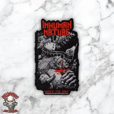 Inhuman nature official woven patches