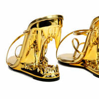 Unconventional Teeth and Feminine High Heels Shoes - Thumbnail 4