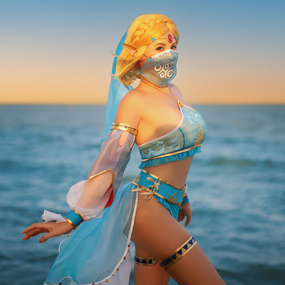 Zelda swimsuit version