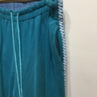 Mikio Sakabe sweatpants x jeans docking pants - Thumbnail 2