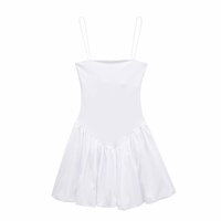 Sleeveless slim fit camisole dress - Thumbnail 9