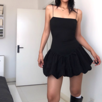 Sleeveless slim fit camisole dress - Thumbnail 5