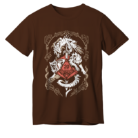 "Dungeons & Furries" 2024 Con T-shirt - Thumbnail 1