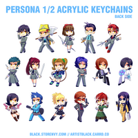 Persona 1/2 Keychains - Thumbnail 1
