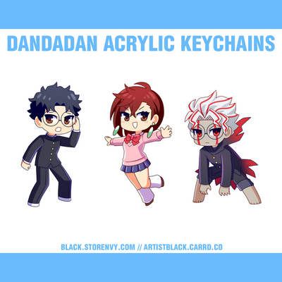 Dandadan acrylic keychains