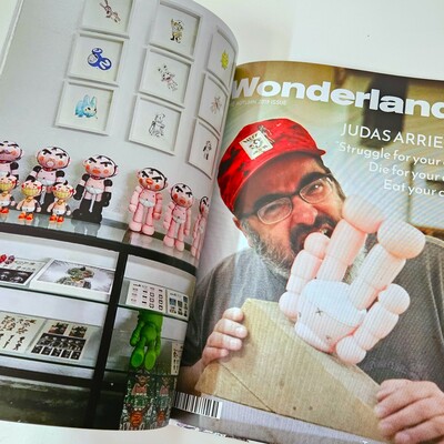 Art book by judas arrieta "my favourite art toys" 