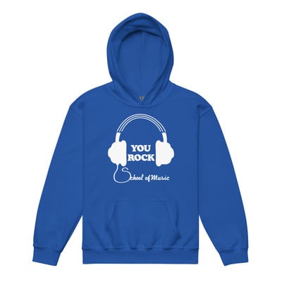 You rock school of music youth heavy blend hoodie