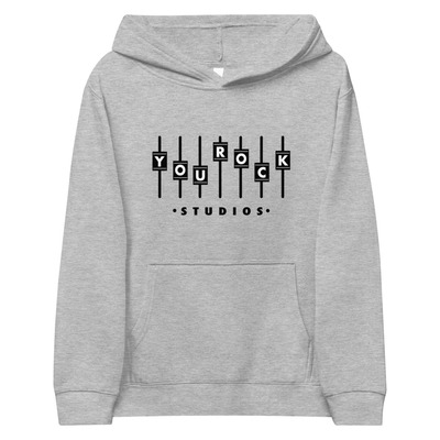 You rock studios kids fleece hoodie