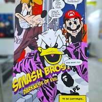 Painting by Cazxu "SMASH. Now What!?!" - Thumbnail 1