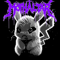 Pikachu x Mothaltar Sticker - Thumbnail 1