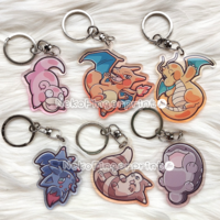 Pokemon - Pressed against Glass Acrylic Keychain Vol 3 - Thumbnail 1