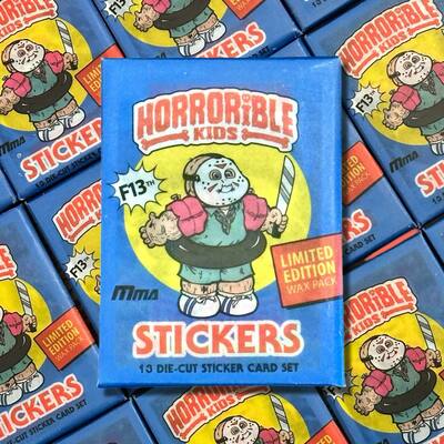 **1 PACK LIMIT** Horrorible Kids F13th Limited Edition Wax Pack
