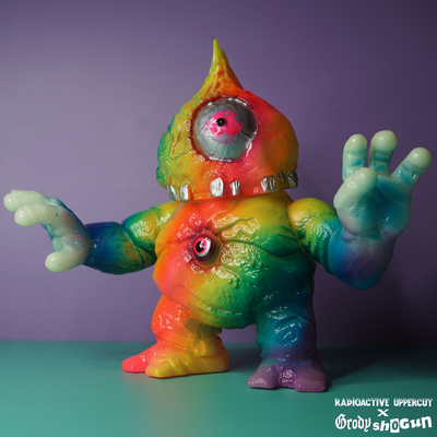 8-ball - "rainbows for amy" edition - sofubi figure